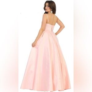 May Queen Pink Prom Dress